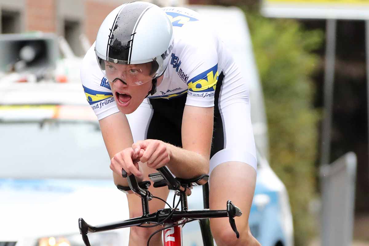 L'olandese Enzo Leijnse vince la terza tappa a cronometro del Gp Ruebliland