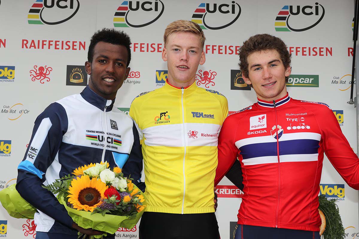 Il podio finale del Gp Ruebliland 2018