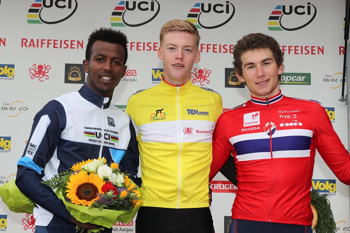 Il podio finale del Gp Ruebliland 2018