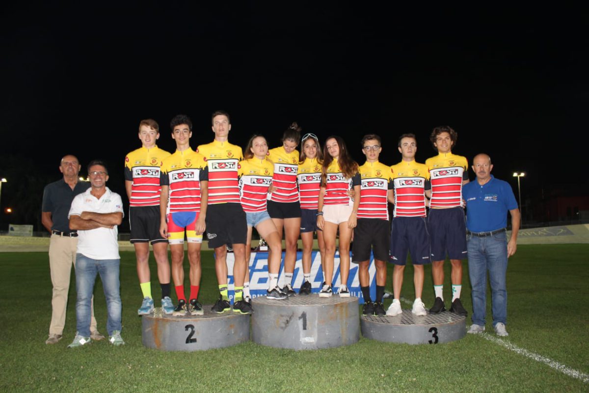 Campioni provinciali bergamaschi pista 2018