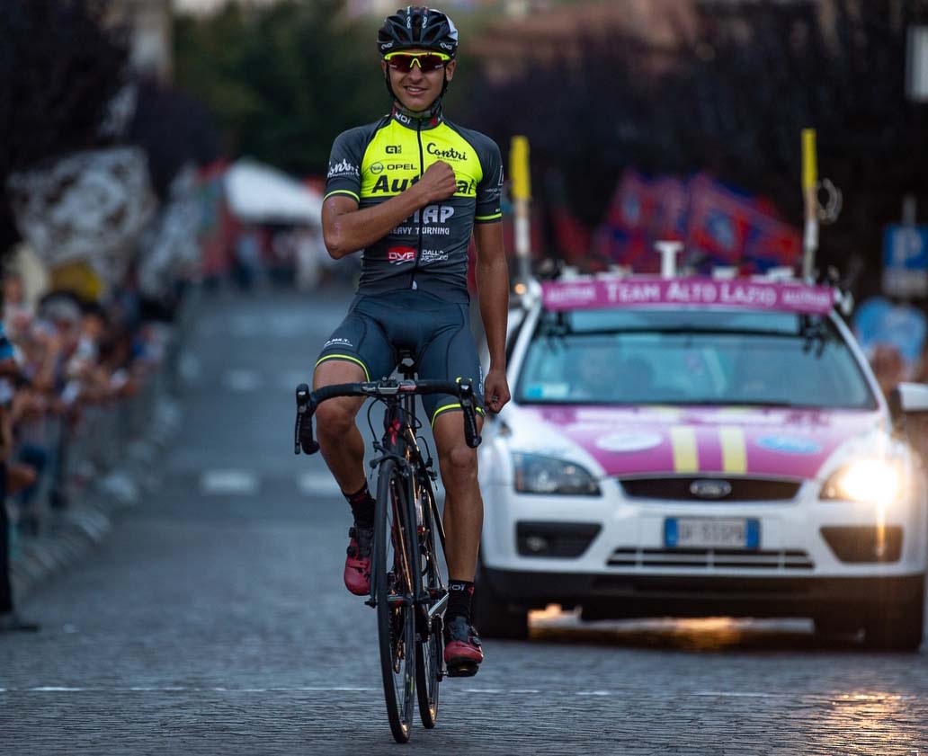 Mattia Petrucci re del GP Madonna delle Grazie di Allumiere