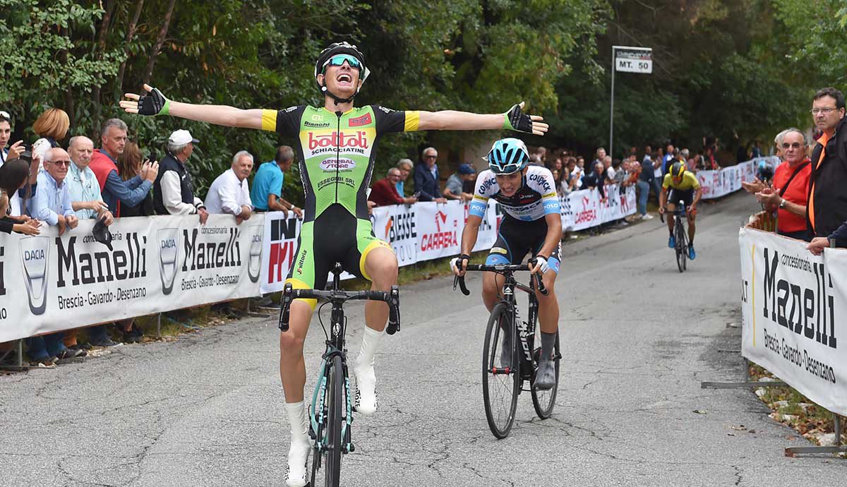 Davide Casarotto vince a Gavardo