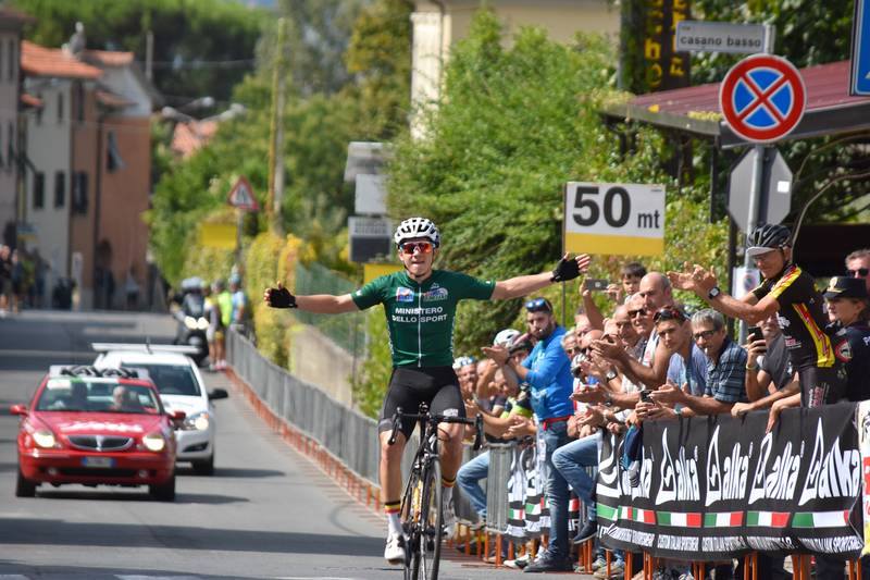 Remco Evenepoel vince anche l'ultima tappa e la classifica finale del Giro della Lunigiana 2018