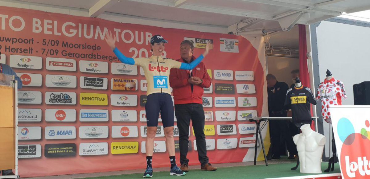 Aude Biannic vince il prologo del Lotto Belgium Tour 2018