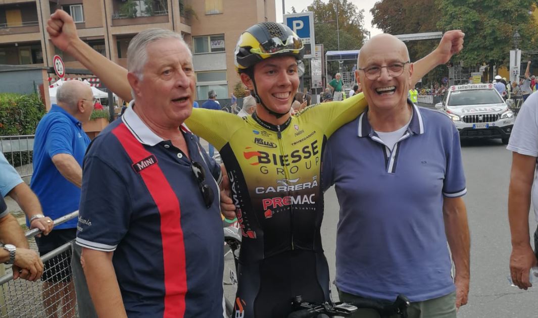 Simone Ravanelli vincitore della Coppa Collecchio 2018