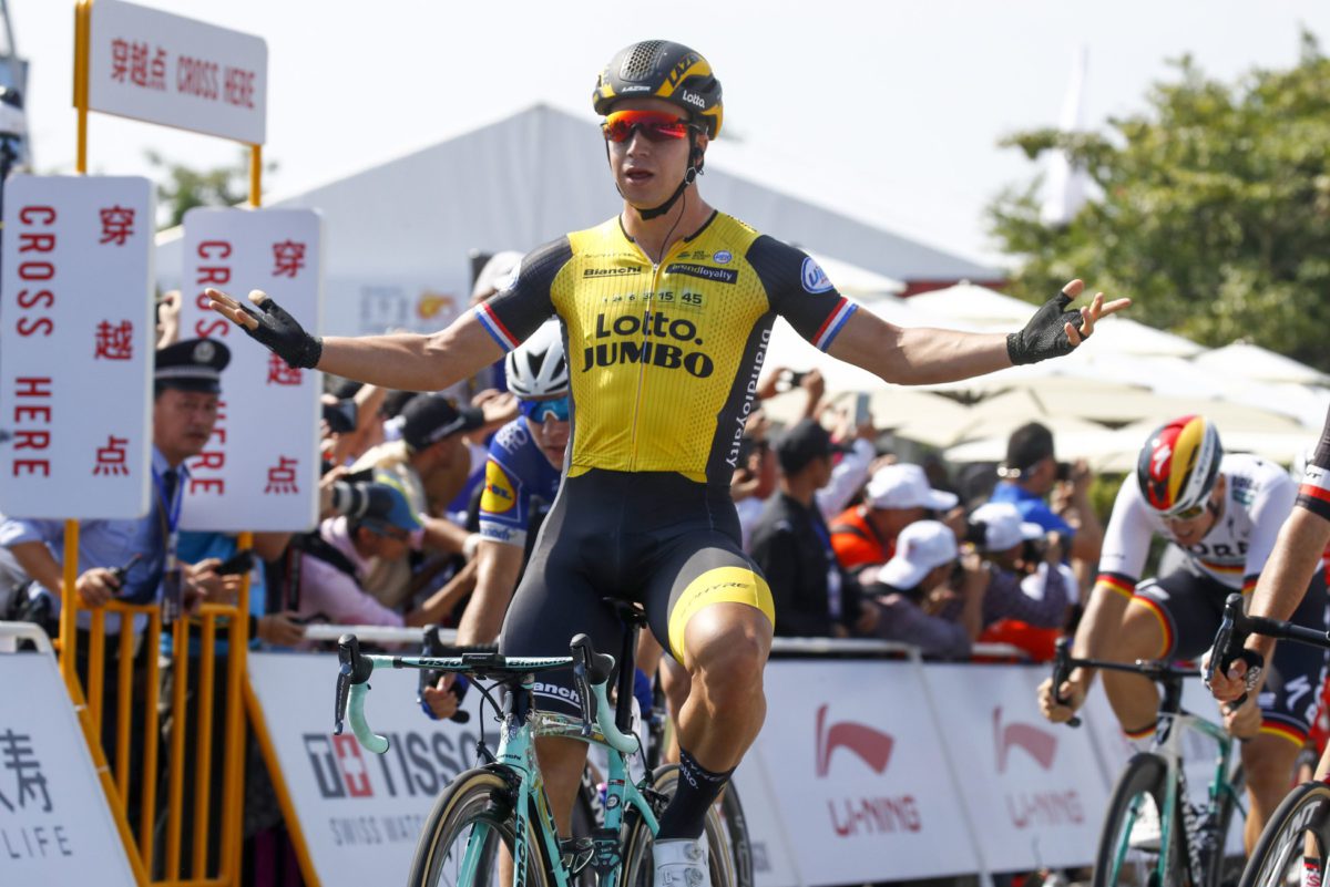 L'olandese Dylan Groenewegen vince la prima tappa del Tour of Guangxi