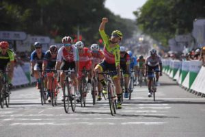 Jakub Mareczko vince la prima tappa del Tour of Hainan 2018