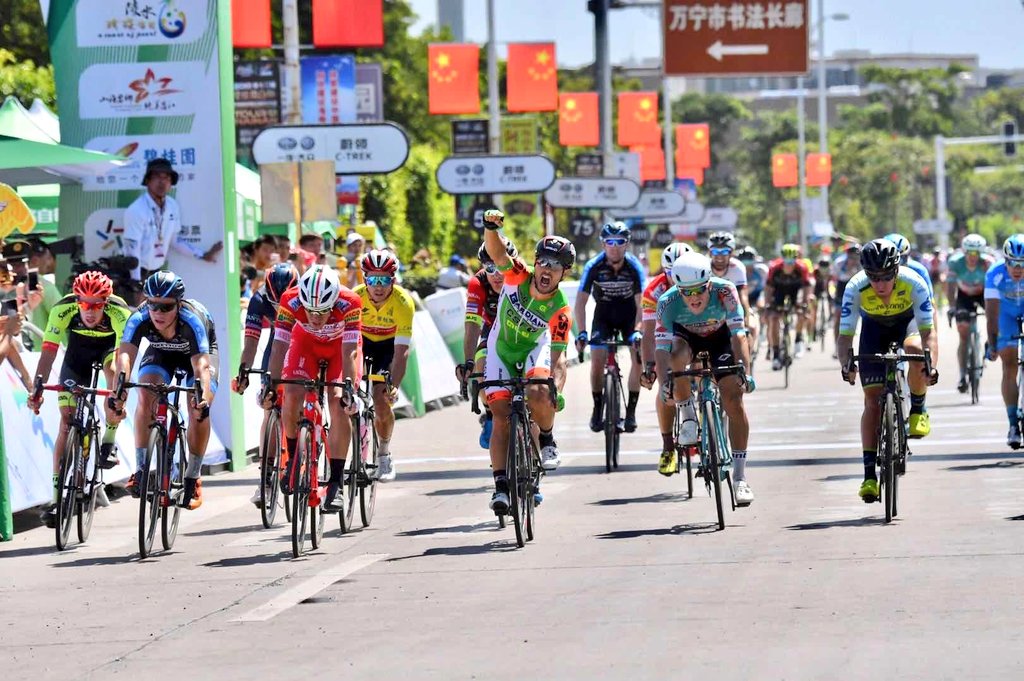 Andrea Guardini vince la quarta tappa del Tour of Hainan 2018