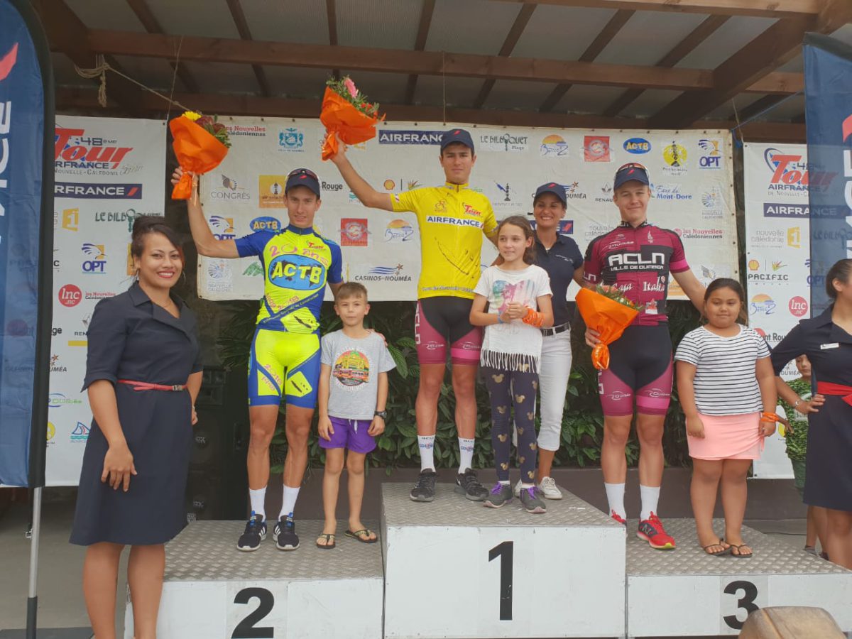 Riccardo Lucca leader del Giro della Nuova Caledonia