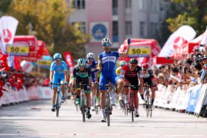Maximiliano Richeze vince la prima tappa del Tour of Turkey (foto Alex Livesey/Getty Images)