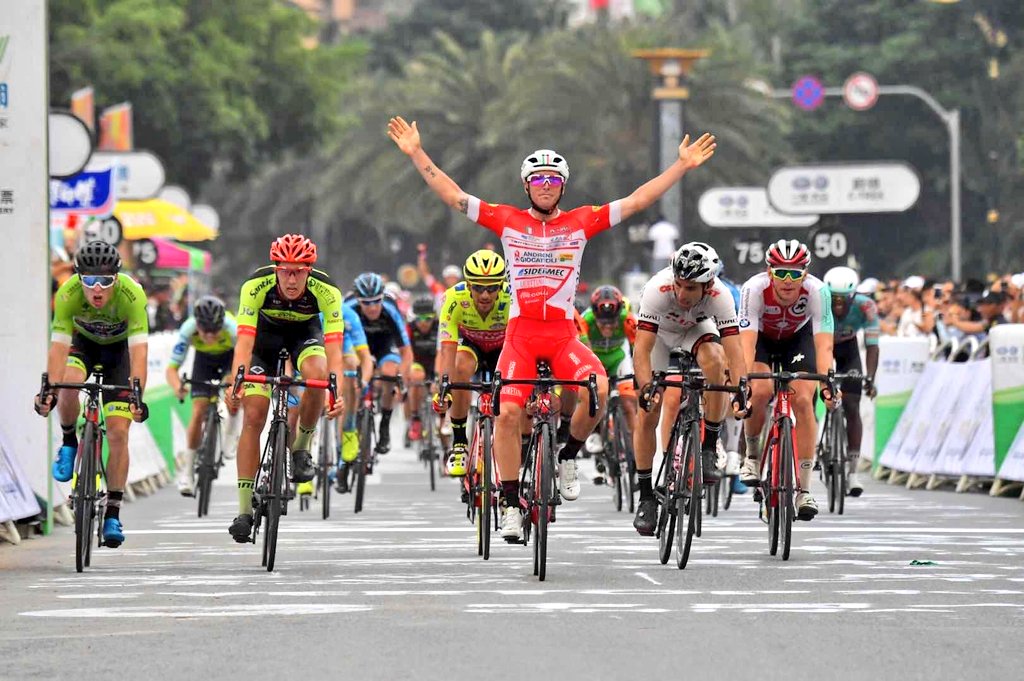 Manuel Belletti vince la quinta tappa del Tour of Hainan 2018