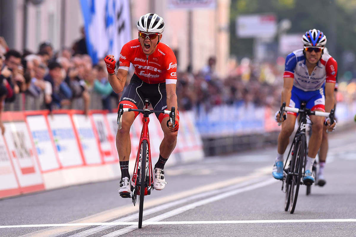 Toms Skujins vince la Tre Valli Varesine 2018