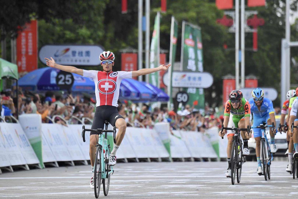 Gino Mader vince la sesta tappa del Tour of Hainan 2018