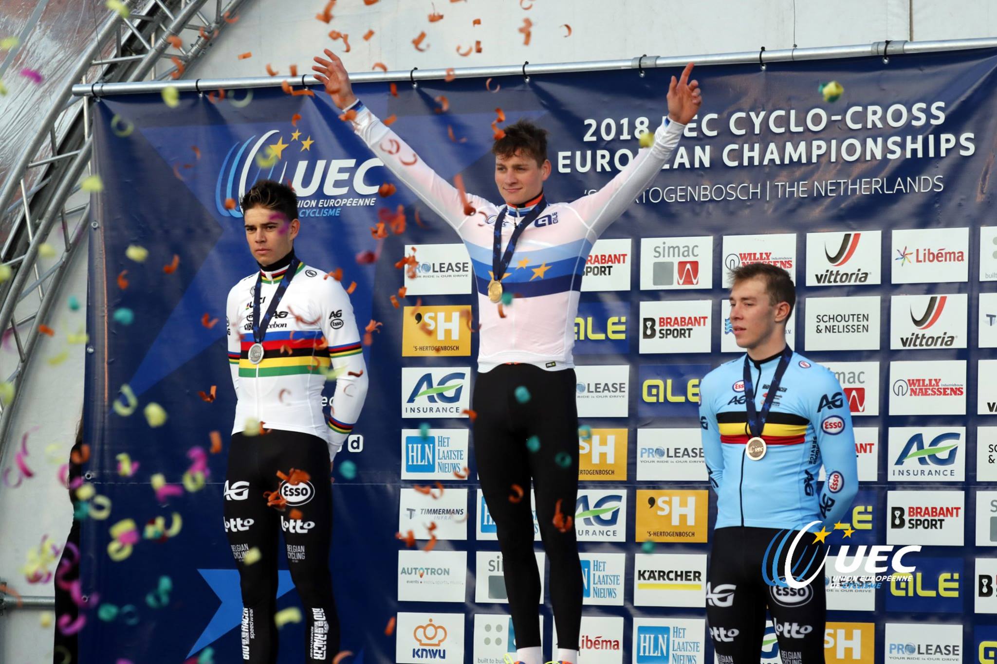 Mathieu van der Poel si conferma campione europeo di ciclocross anche nel 2018