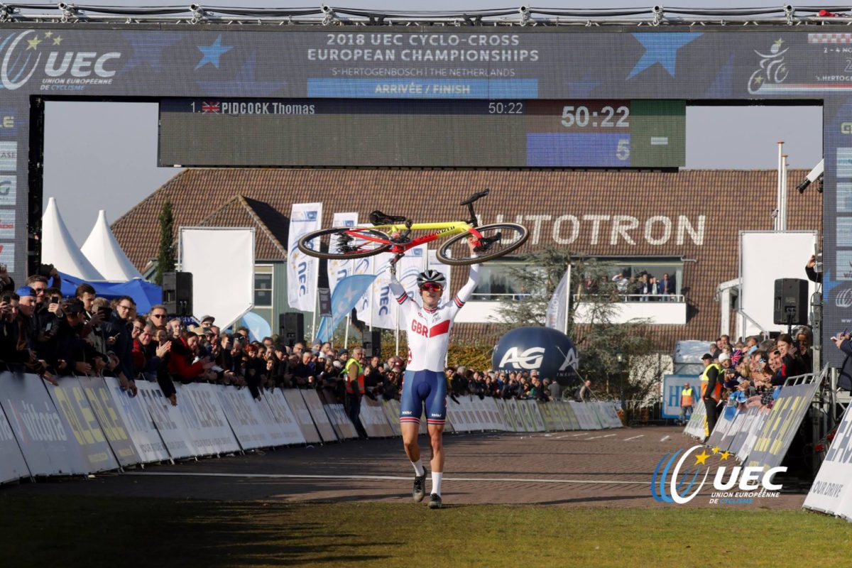 Thomas Pidcock vince il Campionato Europeo Ciclocross Under 23 2018