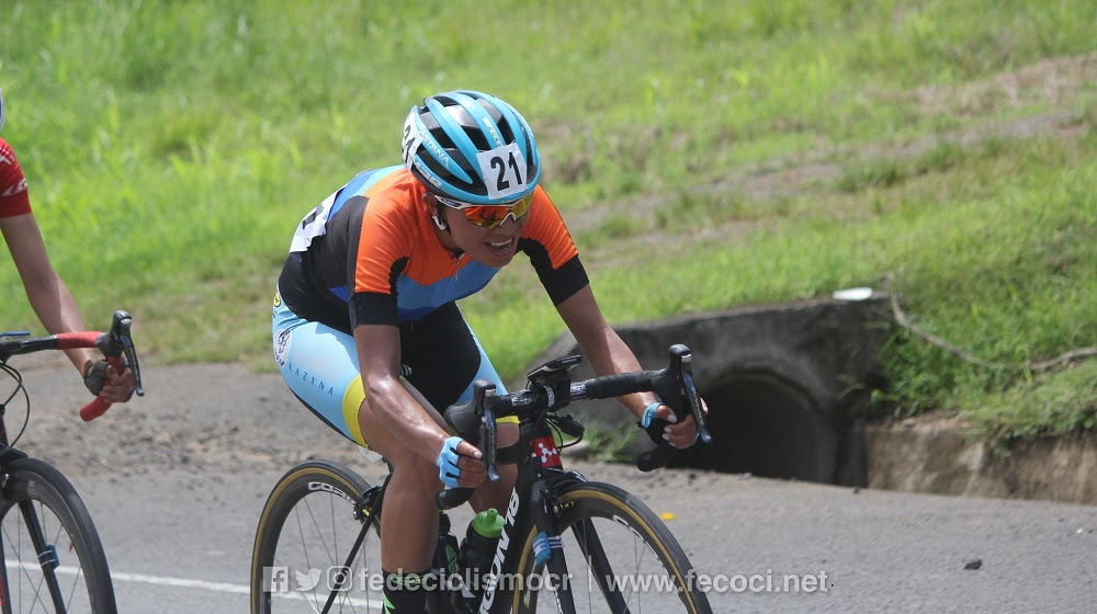 Liliana Moreno in azione in Costa Rica