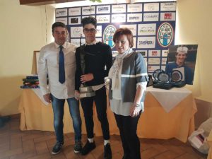 Andrea D'Amato riceve il Memorial Bepi e Robi Donati 2018
