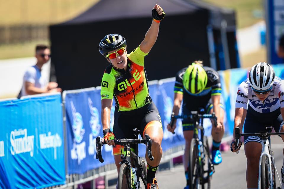 Chloe Hosking vince la prima tappa dell'Herald Sun Tour femminile