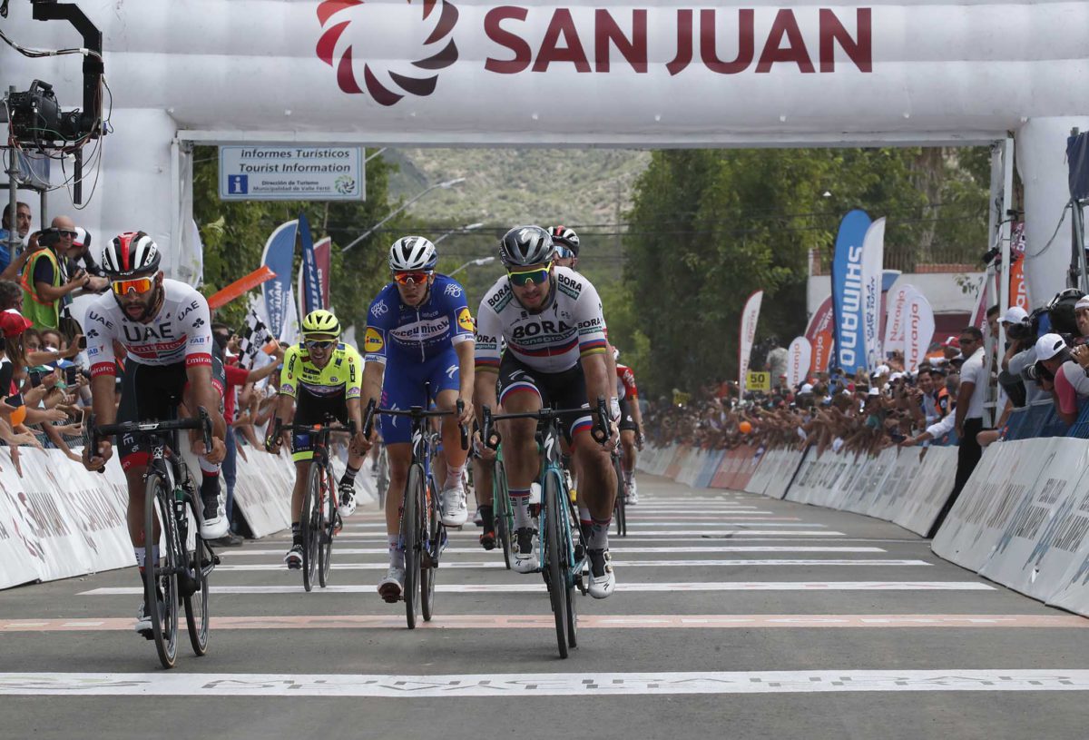 Fernando Gaviria vince la quarta tappa della Vuelta a San Juan 2019