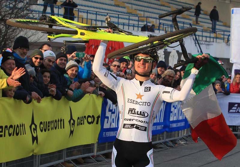 Gioele Bertolini vince il Campionato Italiano Ciclocross Elite