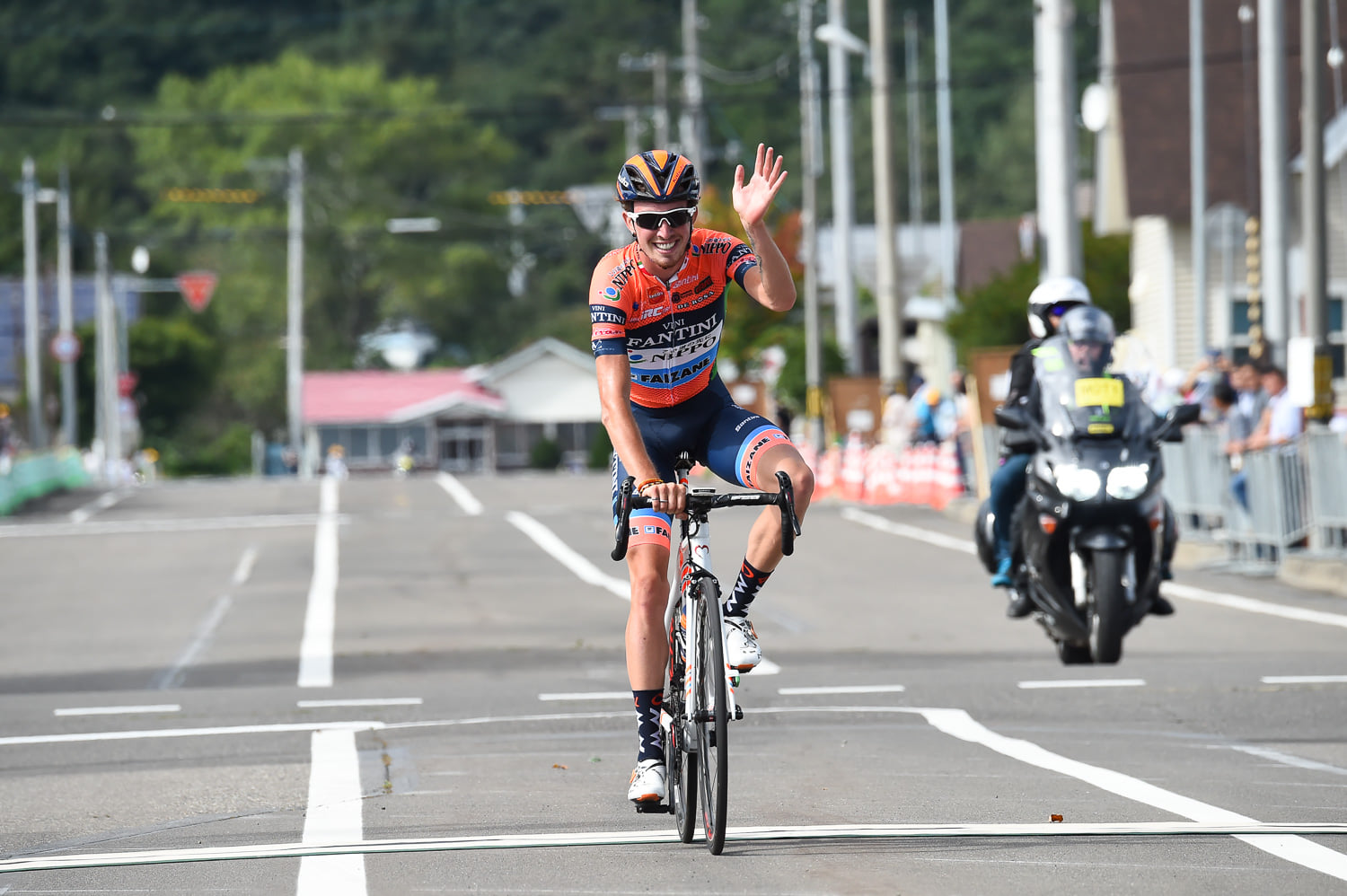Filippo Zaccanti vince la prima tappa del Tour de Hokkaido