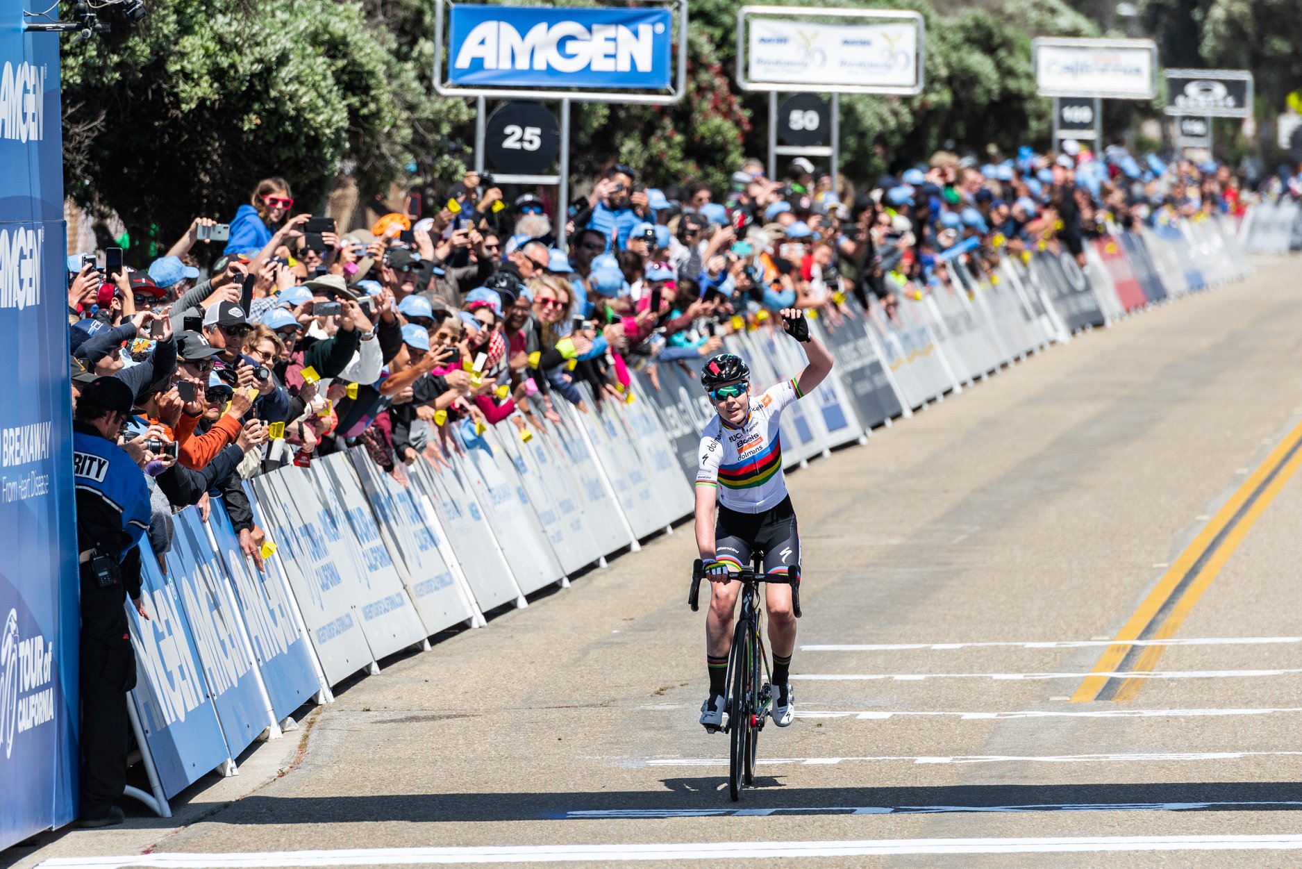 Anna van der Breggen vince per distacco la prima tappa del Women's Tour of California