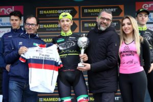Andrea Piccolo vince la 1° Cronometro Città di San Benedetto del Tronto (foto Photobicicailotto)