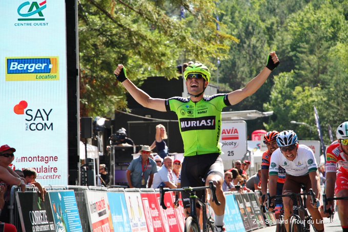 Mikel Aristi vince la seconda tappa del Tour du Limousin