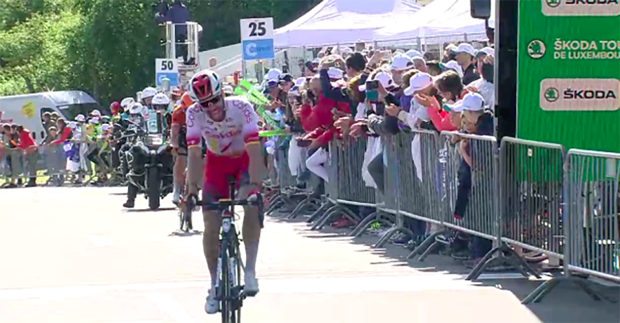 Jesus Herrada vince la terza tappa del Tour de Luxembourg 2019