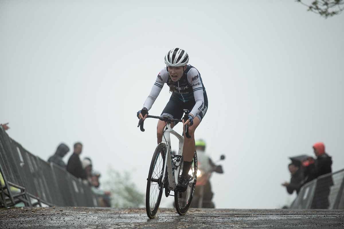 Tayler Wiles vince la terza tappa della Emakumeen XXXII. Bira (foto Velofocus)