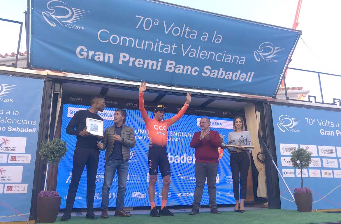 Greg Van Avermaet vince la terza tappa della Vuelta Valenciana