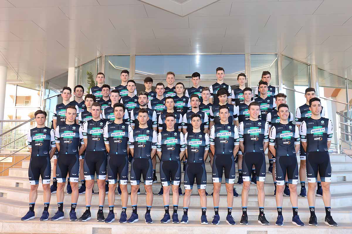 Kometa Cycling Team 2019, il gruppo completo