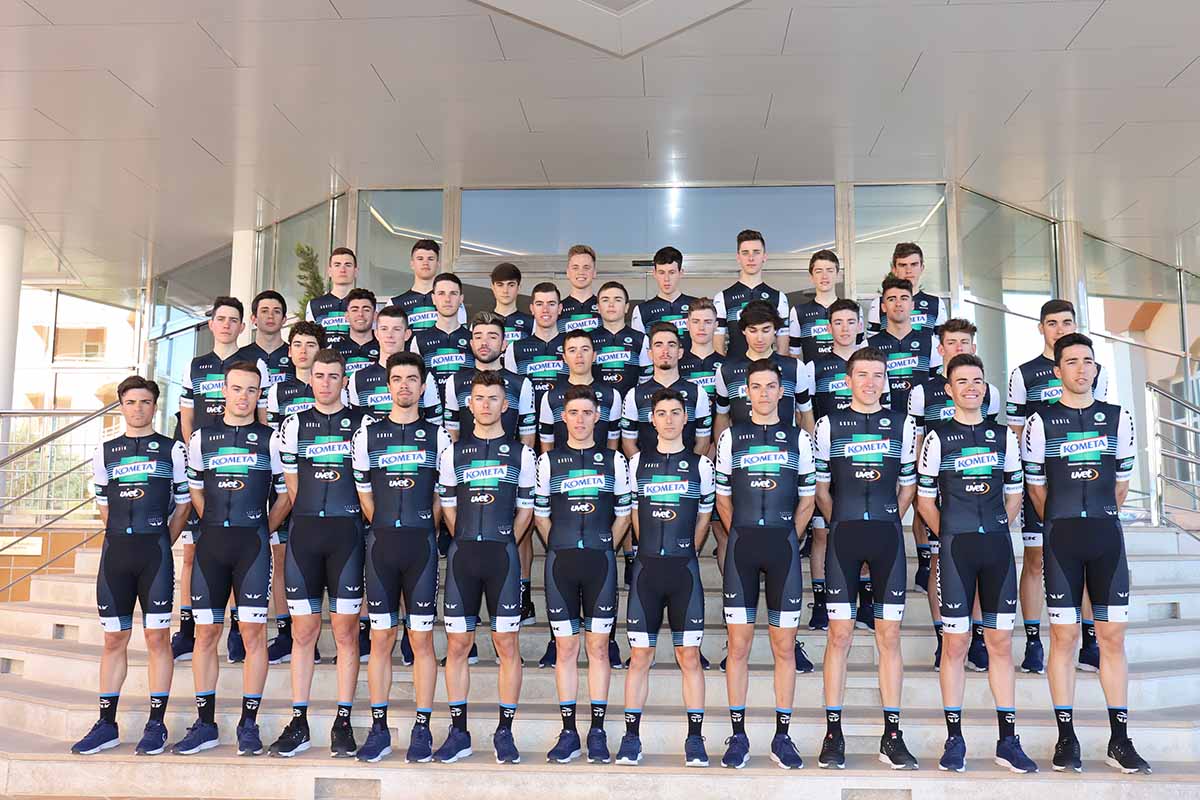 Kometa Cycling Team 2019, il gruppo completo