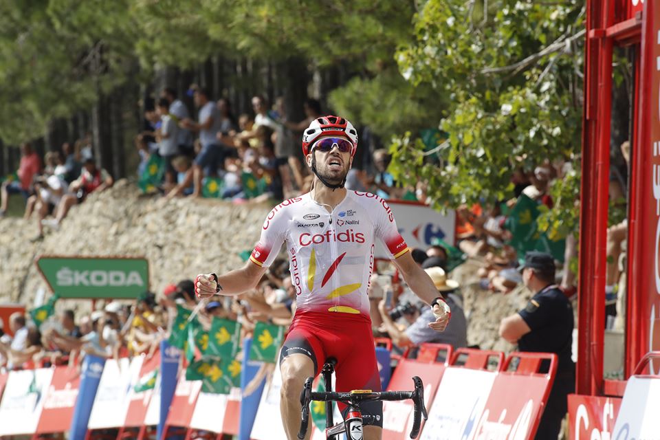 Jesus Herrada vince la sesta tappa della Vuelta a Espana 2019 (foto Unipublic / Photogomez Sport)