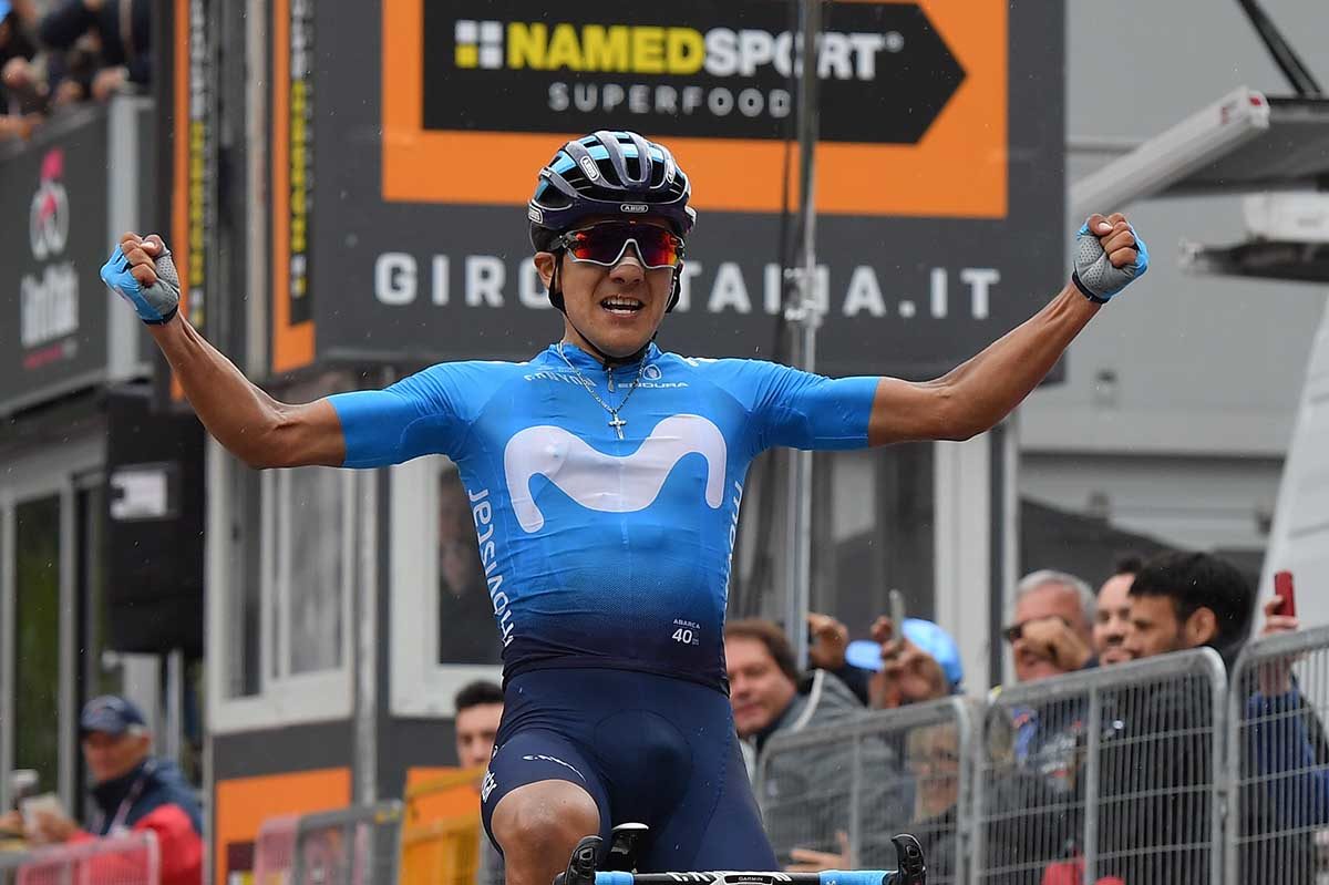 Richard Carapaz vince la quattordicesima tappa del Giro d'Italia