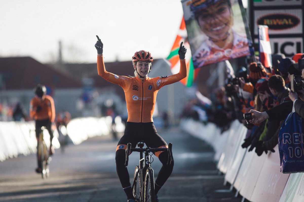 Inge Van Der Heijden vince il Mondiale Ciclocross 2019 tra le Donne Under 23