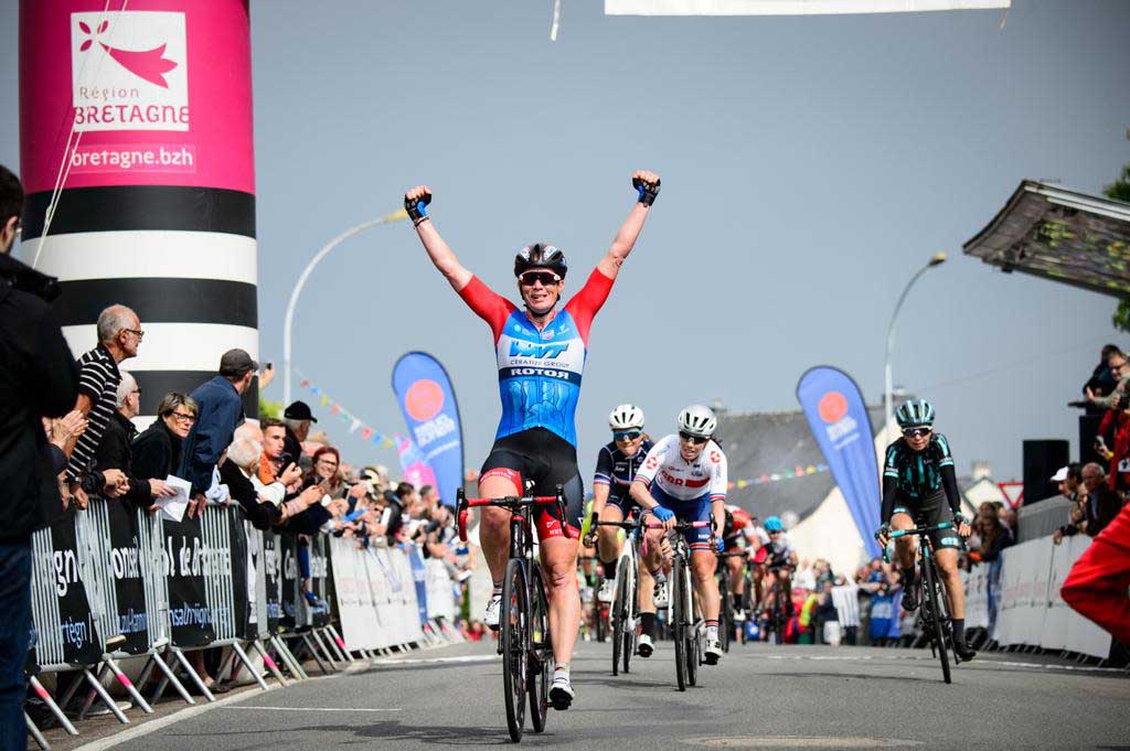 Kirsten Wild vince la prima tappa del Tour de Bretagne Féminin