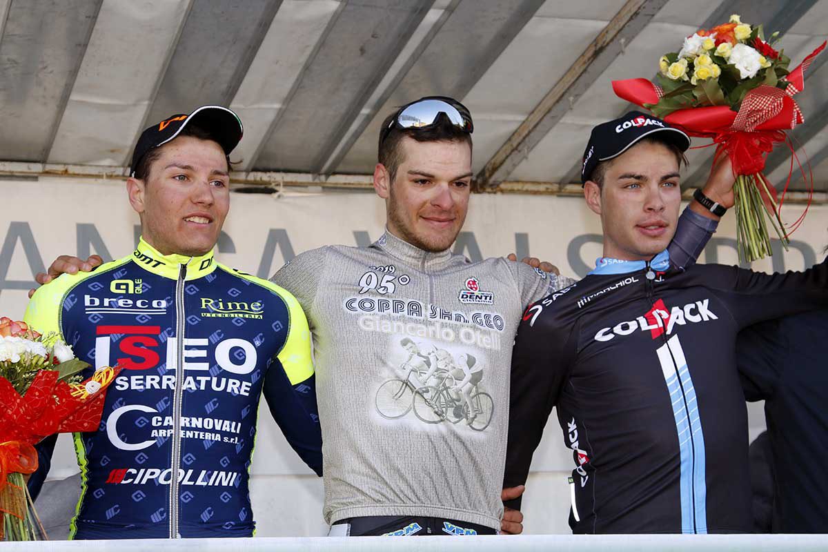Il podio della Coppa San Geo 2019