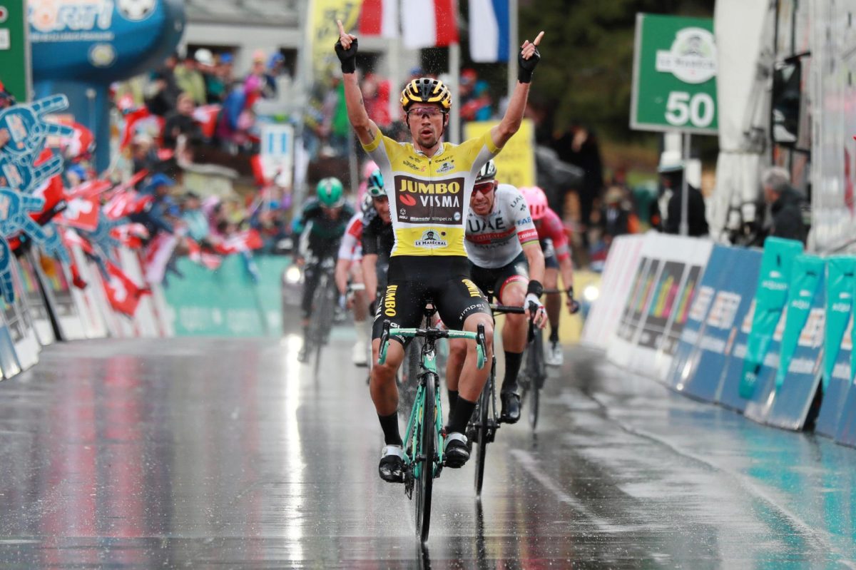 Primoz Roglic vince la quarta tappa del Tour de Romandie