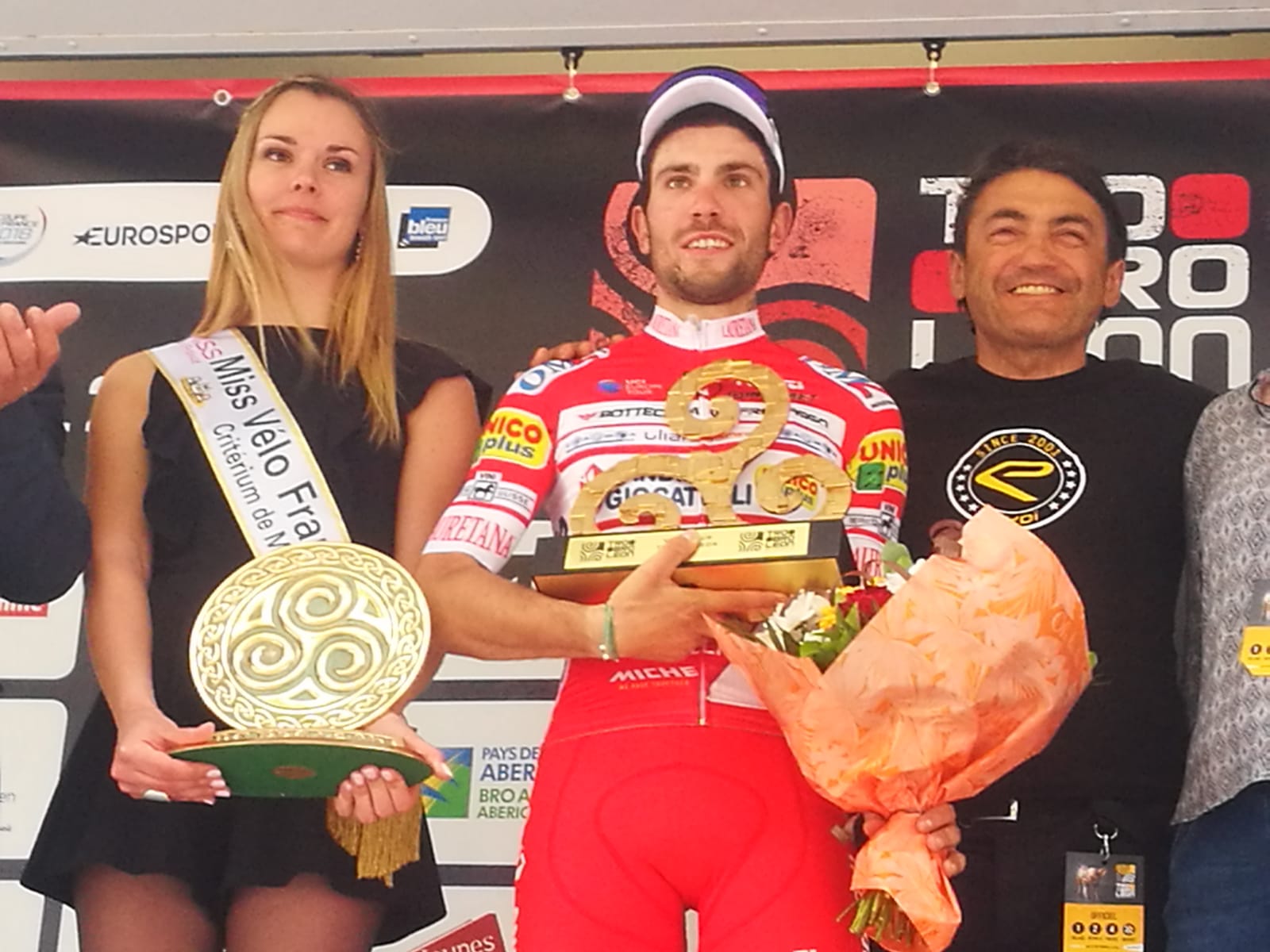 Andrea Vendrame, vincitore del Tro-Bro Leon 2019