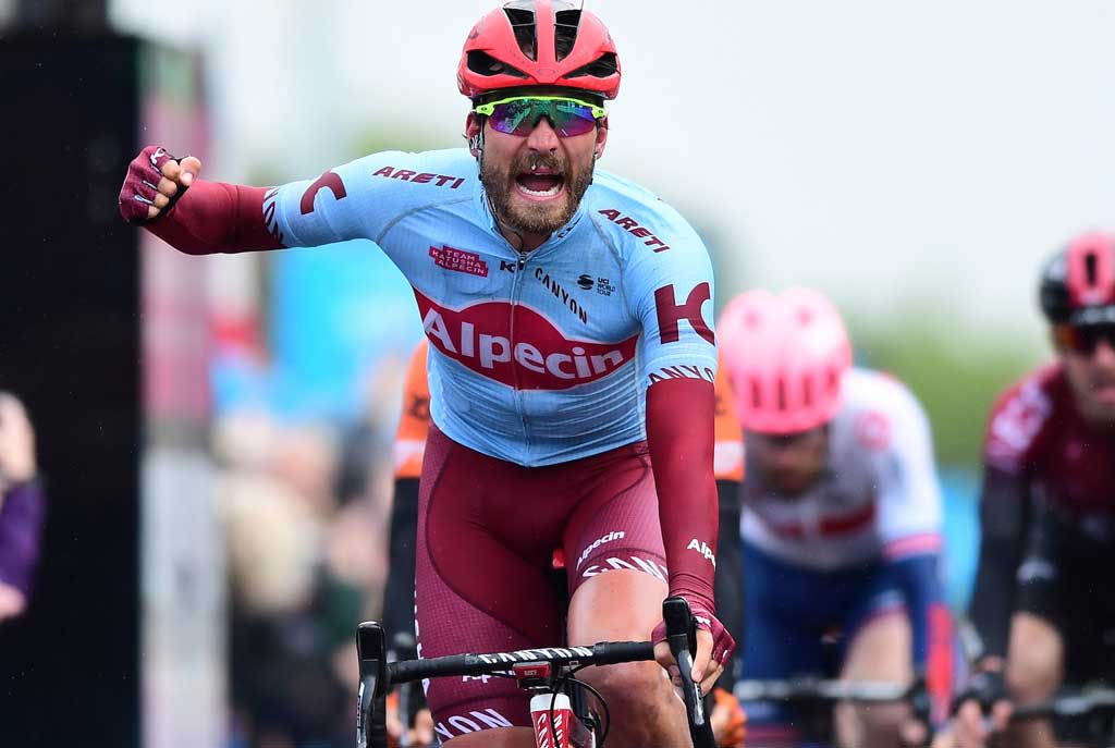 Rik Zabel vince la seconda tappa del Tour de Yorkshire (foto Alex Broadway/SWpix.com)