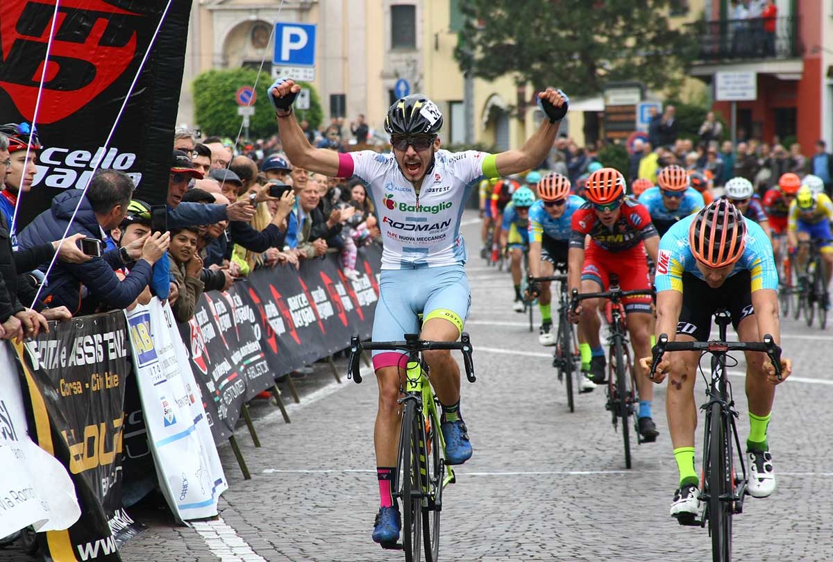 La vittoria di Riccardo Baratella a Castano Primo