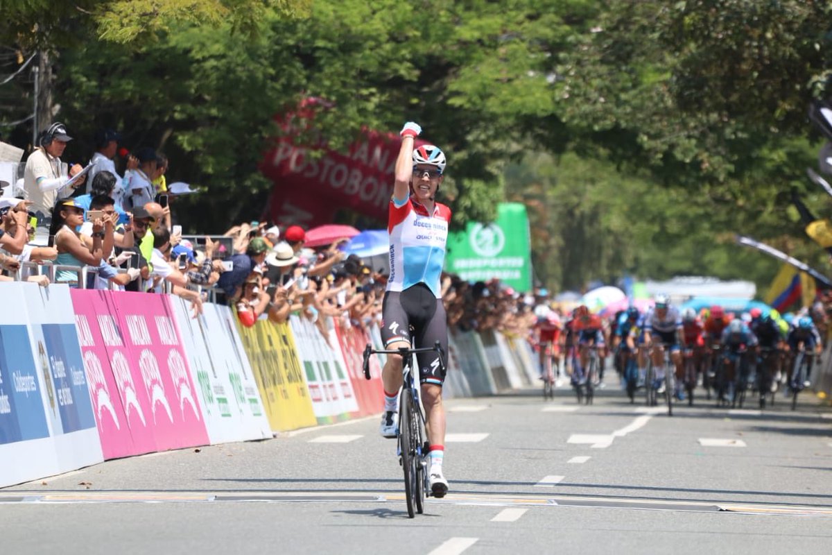 Bob Jungels vince la quarta tappa del Tour Colombia 2019