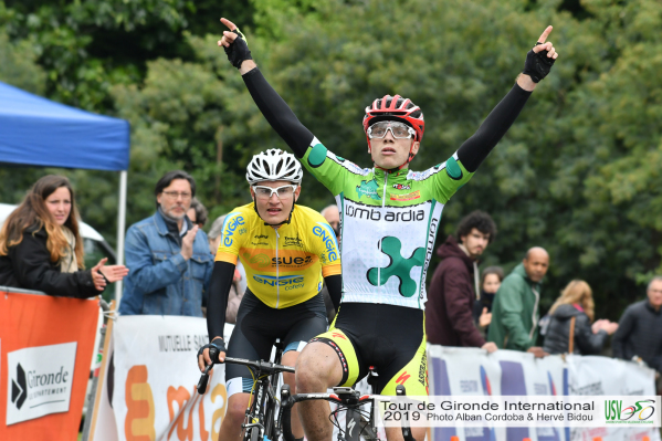Giosuè Epis vince la seconda tappa del Tour de Gironde International 2019