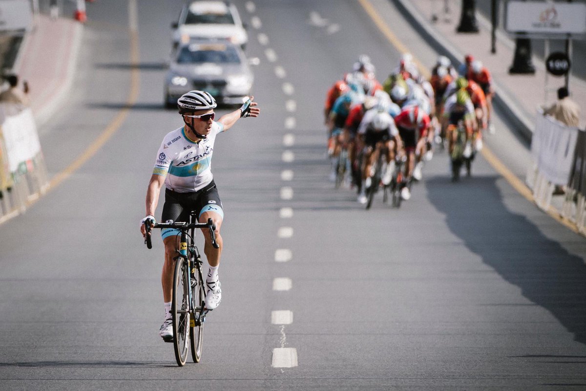 Alexey Lutsenko vince la seconda tappa del Tour of Oman 2019