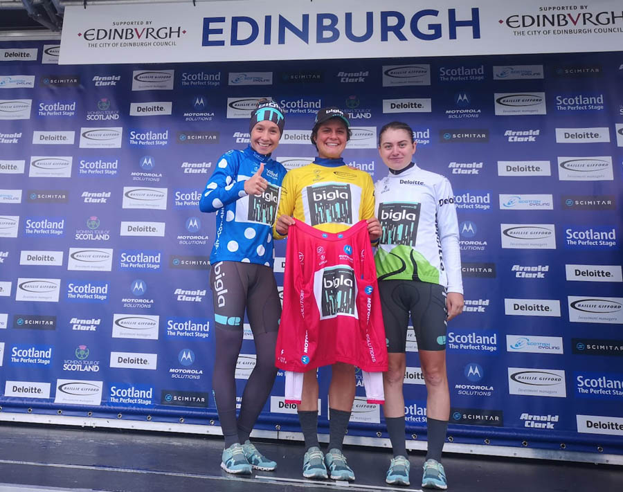 La Bigla fa incetta di maglie al Women's Tour of Scotland
