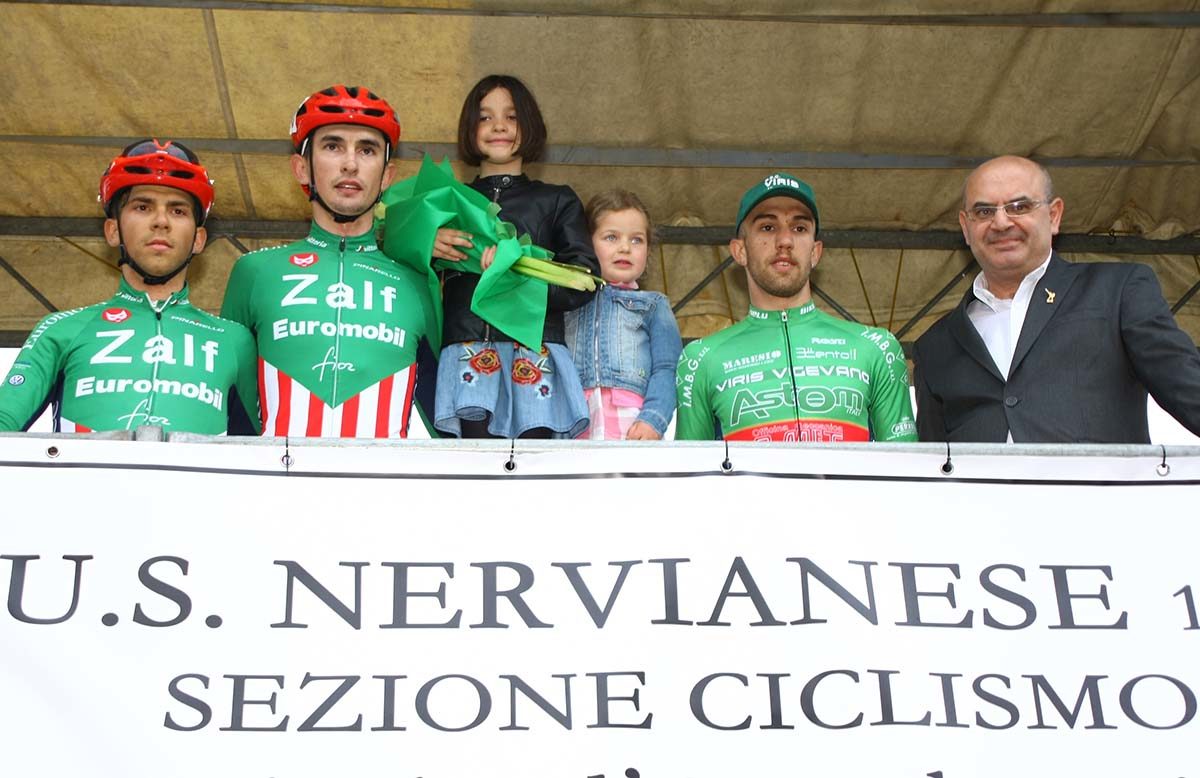 Il podio di Nerviano (foto Berry)