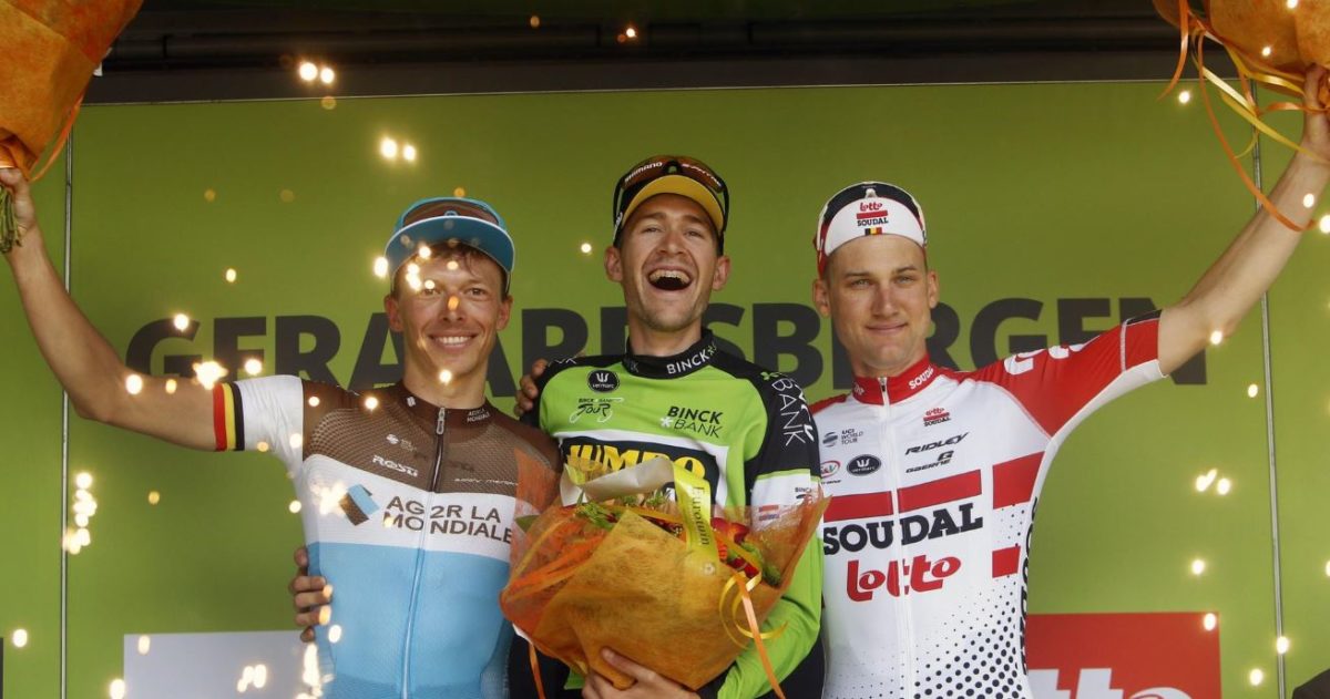 Il podio finale del inck Bank Tour 2019
