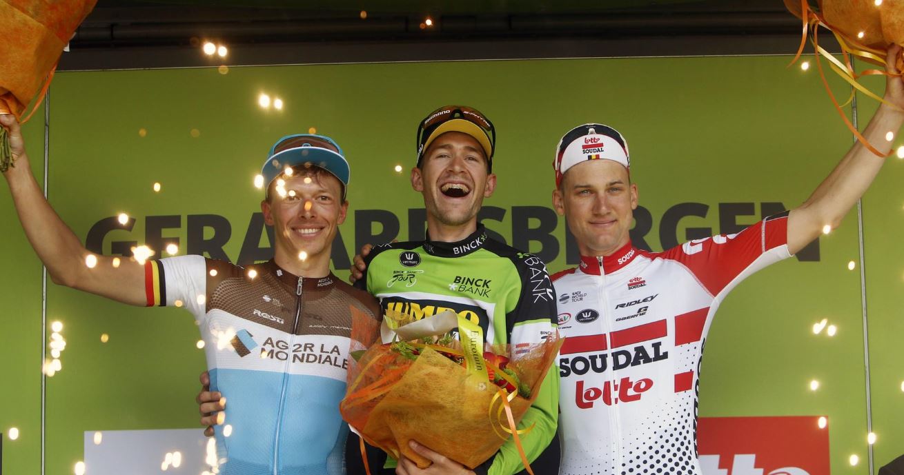 Il podio finale del inck Bank Tour 2019