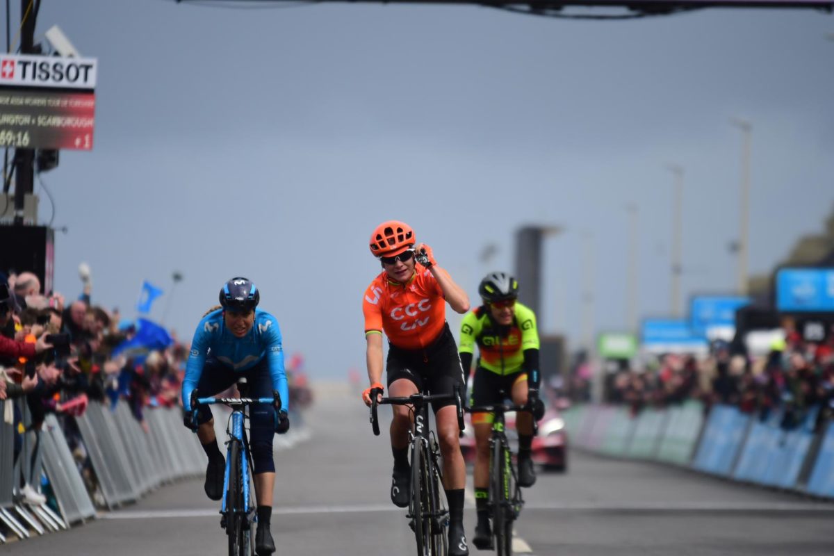 Marianne Vos vince la seconda tappa del Women's Tour of Yorkshire (foto Twila Muzzi)